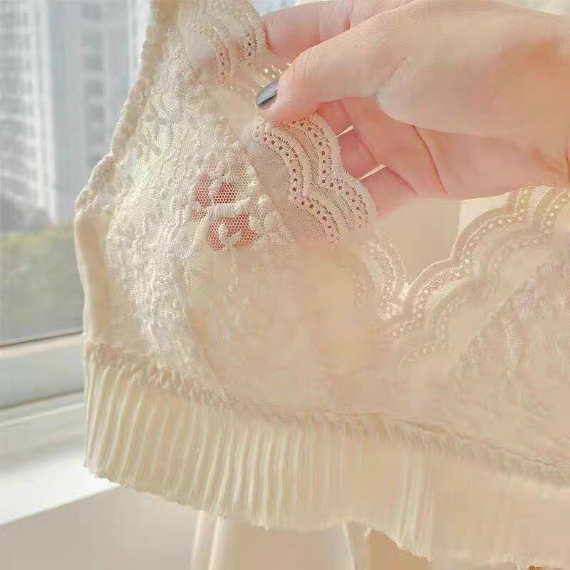 Áo Ngực Đệm Mỏng Phối Ren AN2133, Áo Lót Ren Nữ Nâng Ngực