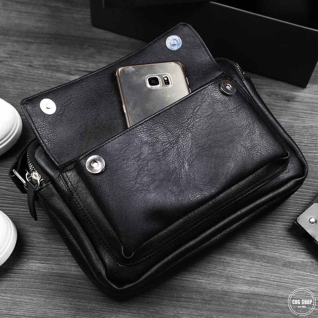 TÚI ĐEO CHÉO NAM MESSBAG DA PU NU3 Kodoros - KDR-TDC288- BẢO HÀNH 1 NĂM