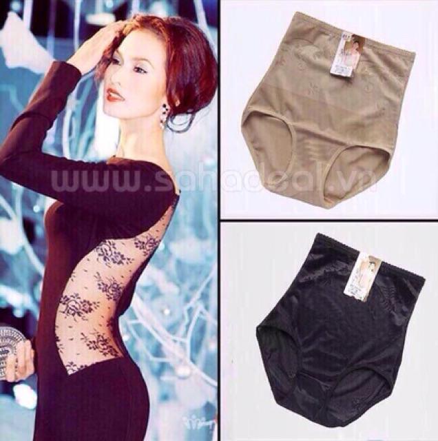 Quần gen bụng chống cuộn lớp lưới thoáng khí