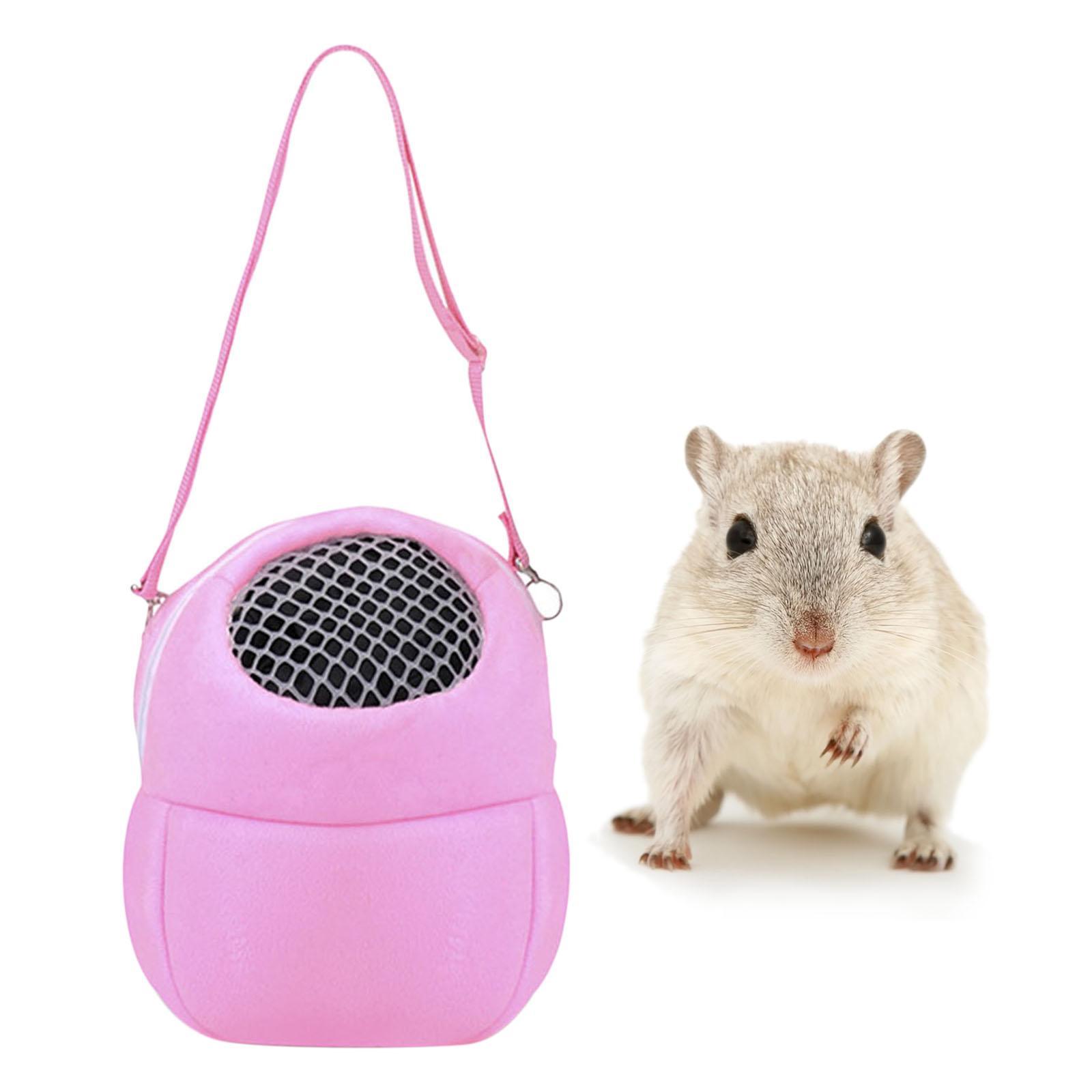 Pet Small Animal Carrier Bag Travel Warm Cage Hamster Pouch