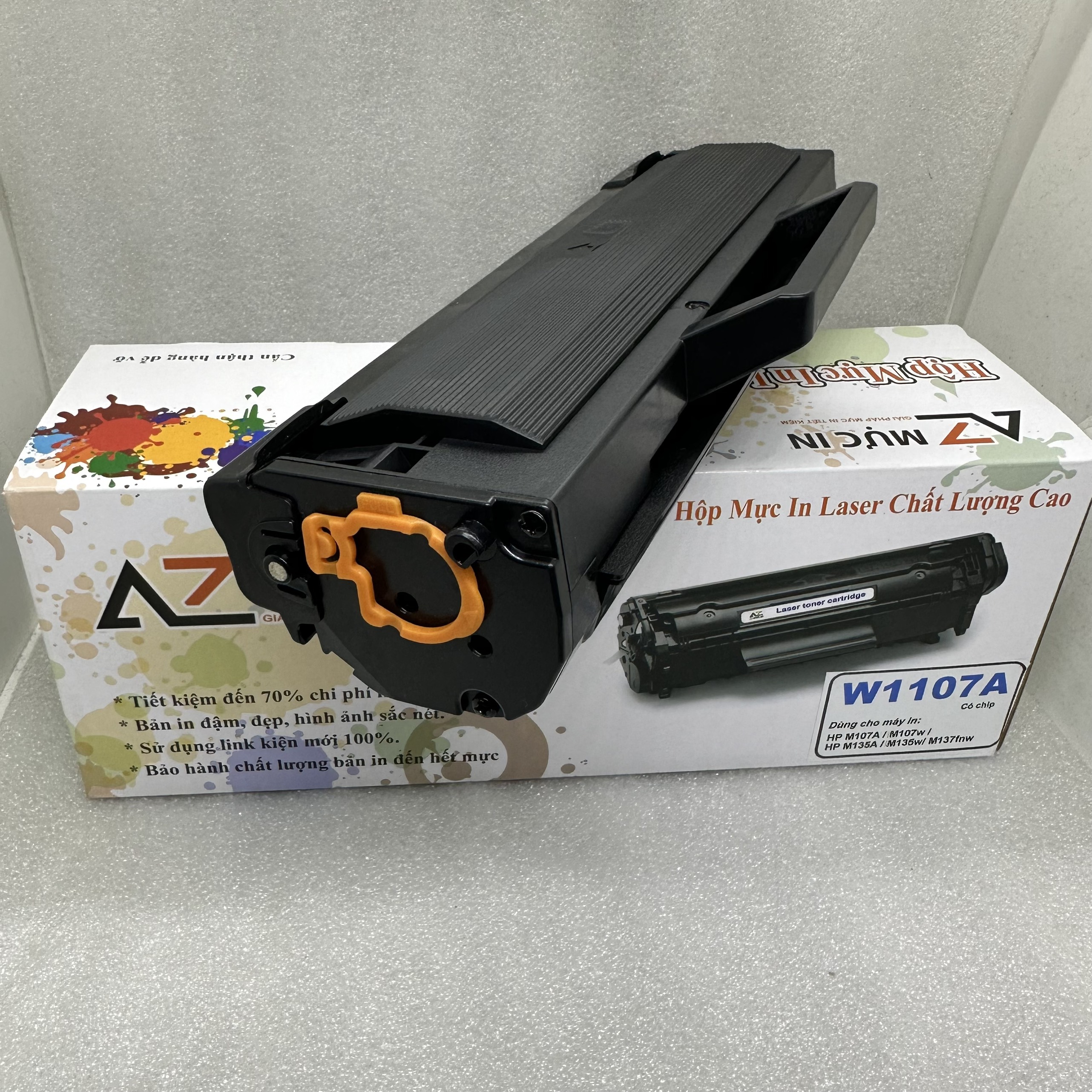 Hộp mực 107A AZ dùng cho máy in HP 107A / 107w / 135A / 135w/ 137fnw - Hàng chính hãng
