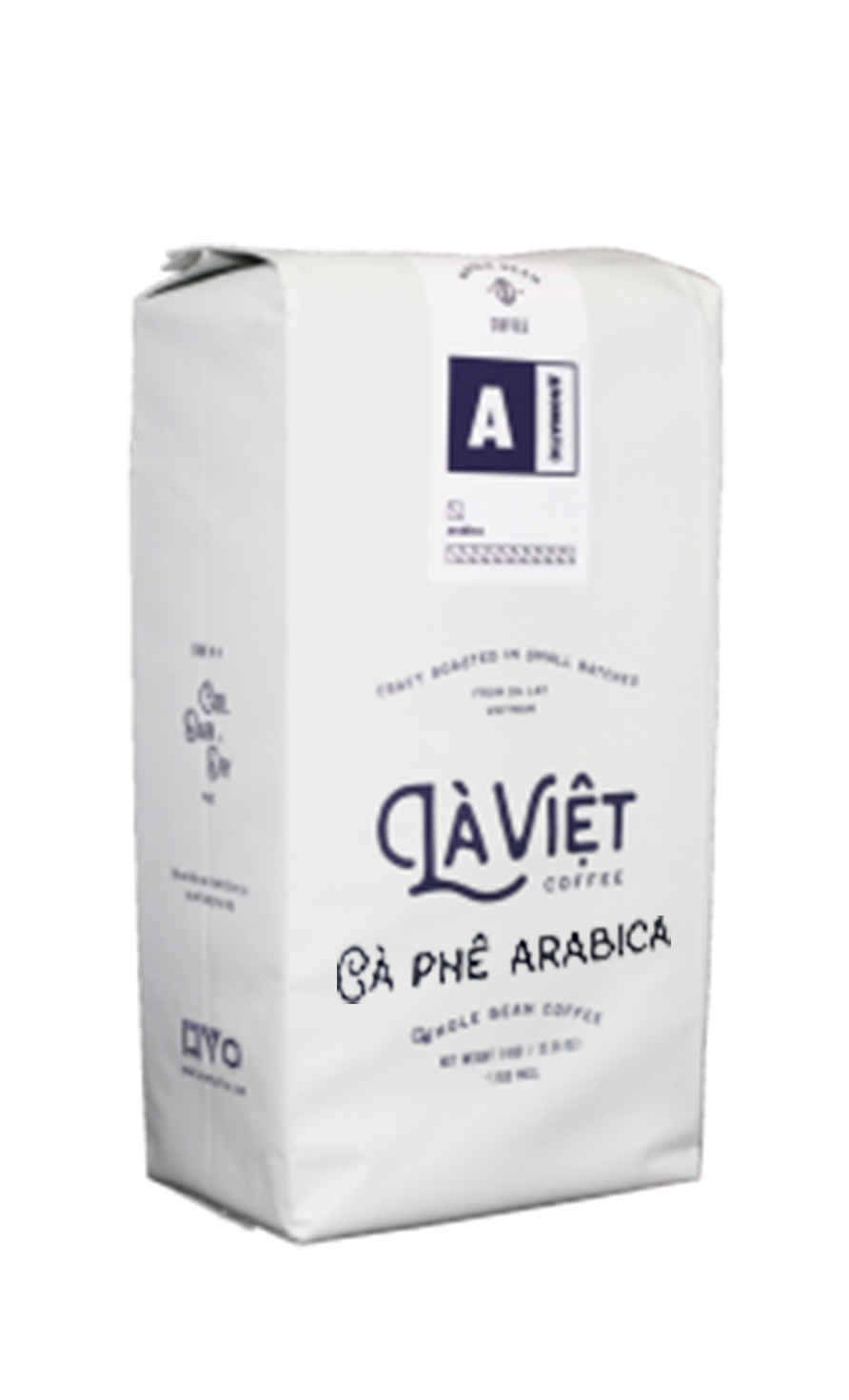 Cà phê nguyên hạt LÀ VIỆT AROMATIC - Arabica 1000g