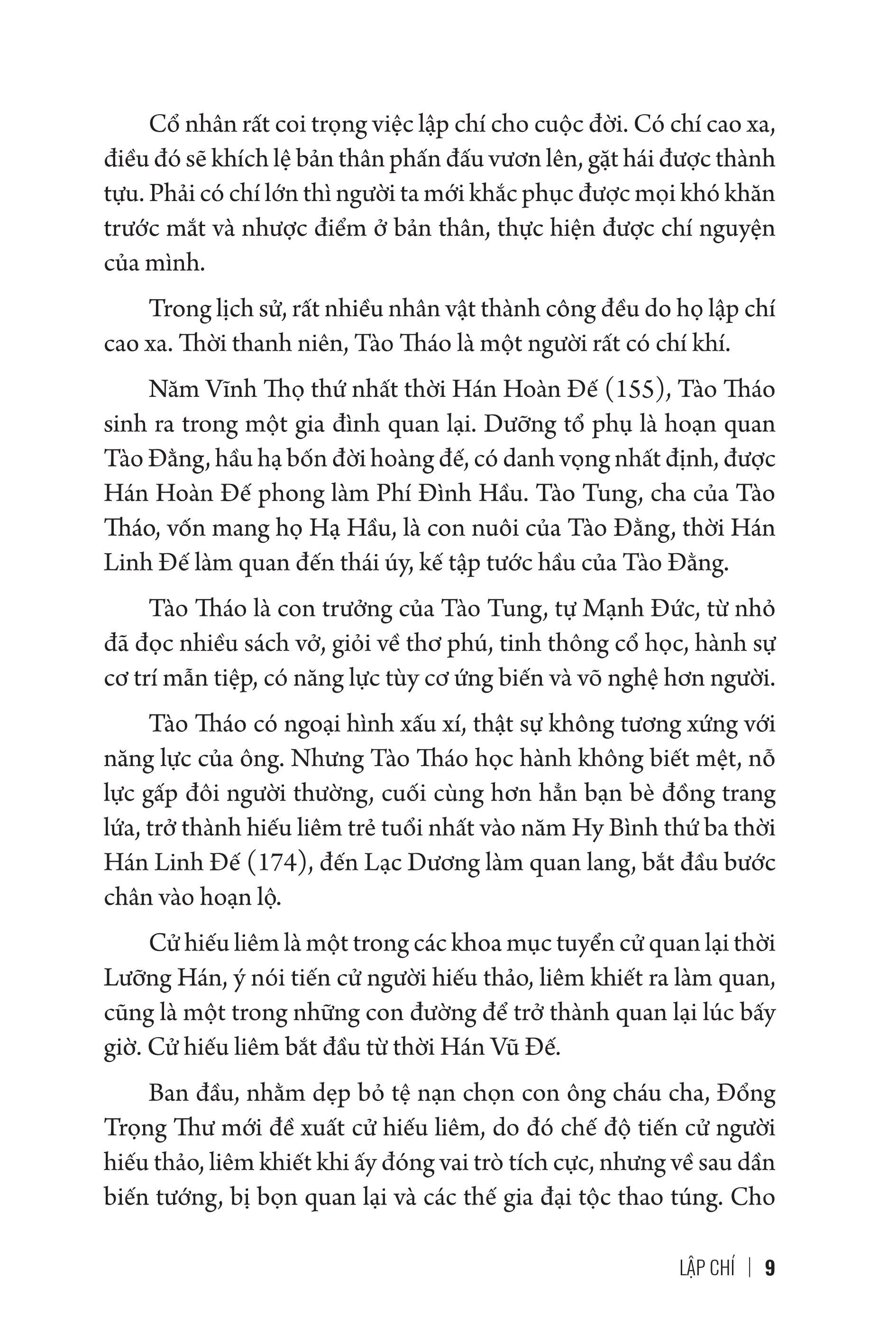 Mưu Lược Trung Hoa - Phần 3. MƯU LƯỢC TÀO THÁO