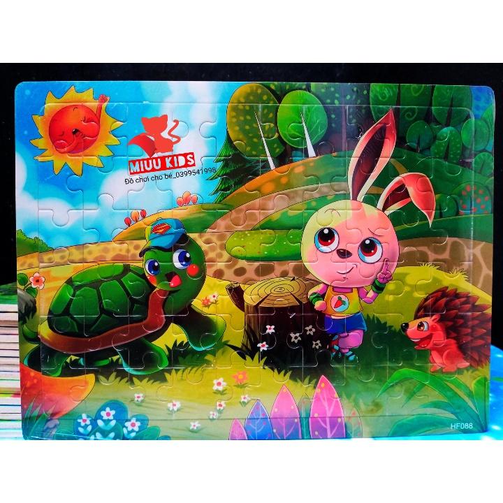 Đồ chơi tranh ghép hình miếng gỗ PUZZLE - Bộ ghép hình - Tranh xếp hình