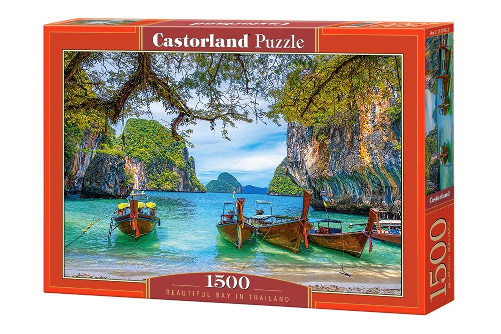 Xếp hình puzzle Beautiful Bay in Thailand 1500 mảnh CASTORLAND C-151936