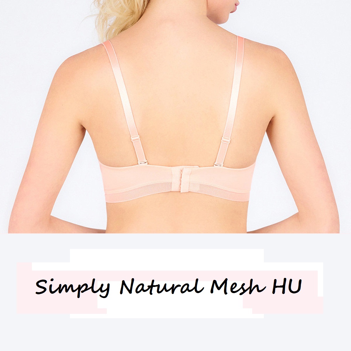 Áo lót nữ nâng ngực đệm mút dày Triumph Simply Natural Mesh HU 3410 chất liệu Cotton mềm mịn, công nghệ không gọng thần kỳ giúp nâng đẩy ngực tuyệt đối