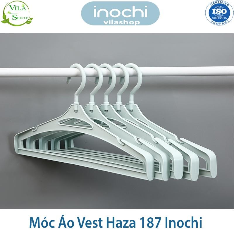 Móc Treo Quần Áo, Móc Treo Áo Vest Hara 187, Bộ Sưu Tập Móc Quần Áo Người Lớn Nhựa Cao Cấp Inochi