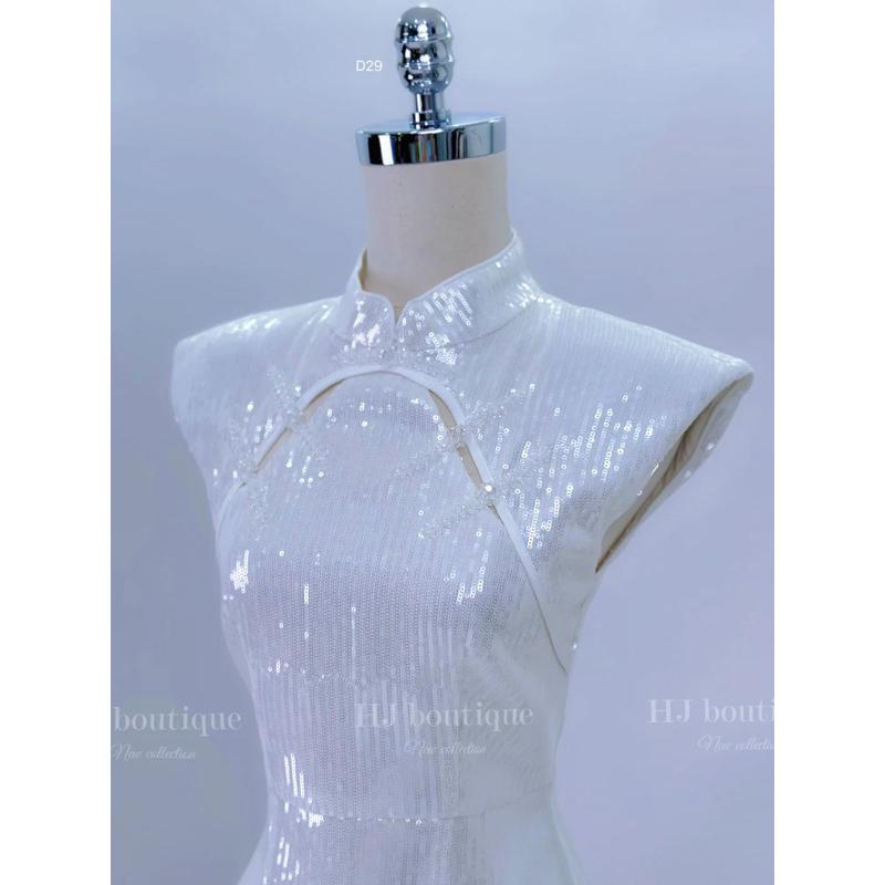 Đầm ôm sát body cô gái Trung Hoa -D29