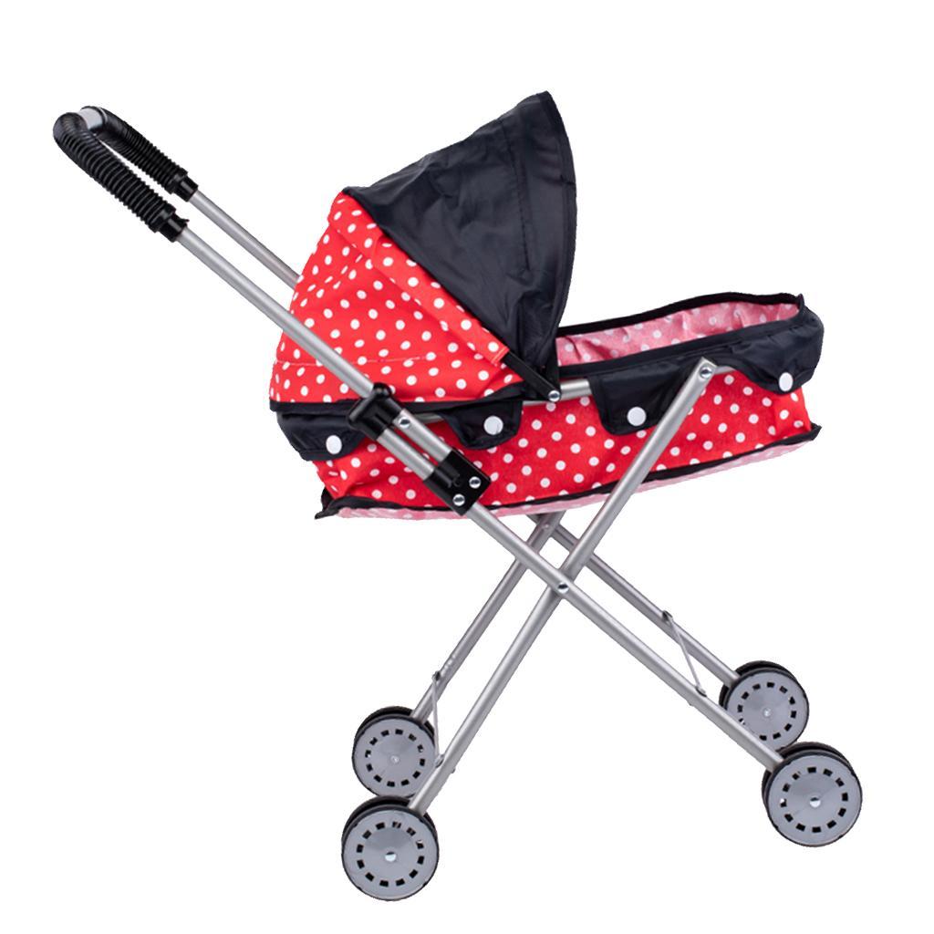 Foldable Dotted  and stroller Trolley w/ ,  for Toddlers Gift