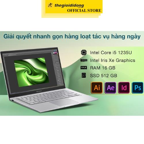 Laptop Asus Vivobook X1404ZA i5 1235U/16GB/512GB/Win11 (NK376W) - Hàng Chính Hãng