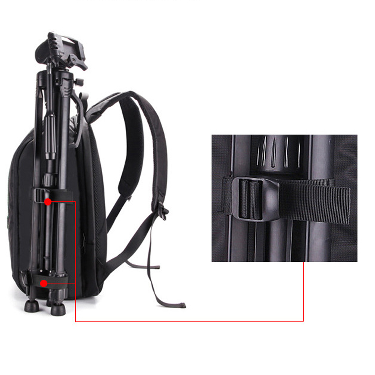 Balo đựng máy ảnh chống thấm , túi máy ảnh chuyên dụng 2 trong 1 đựng cả laptop