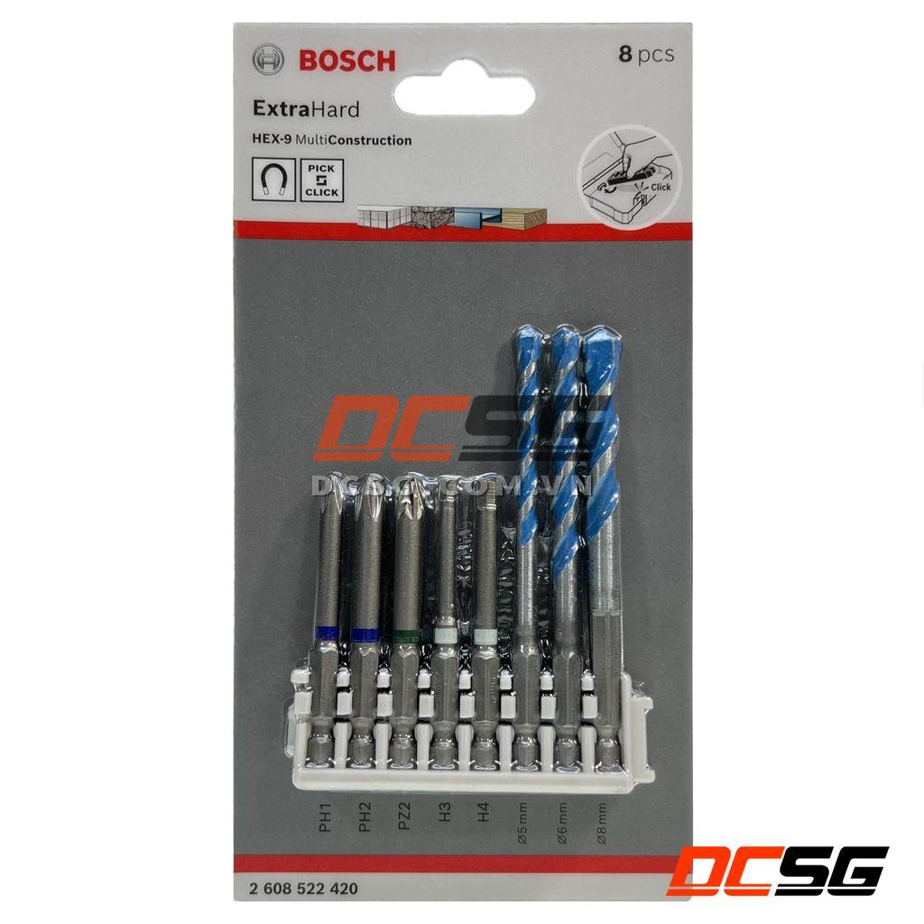 Bộ mũi khoan, mũi vít, vặn ốc BOSCH PICK&amp;CLICK (Chọn phân loại) | DCSG