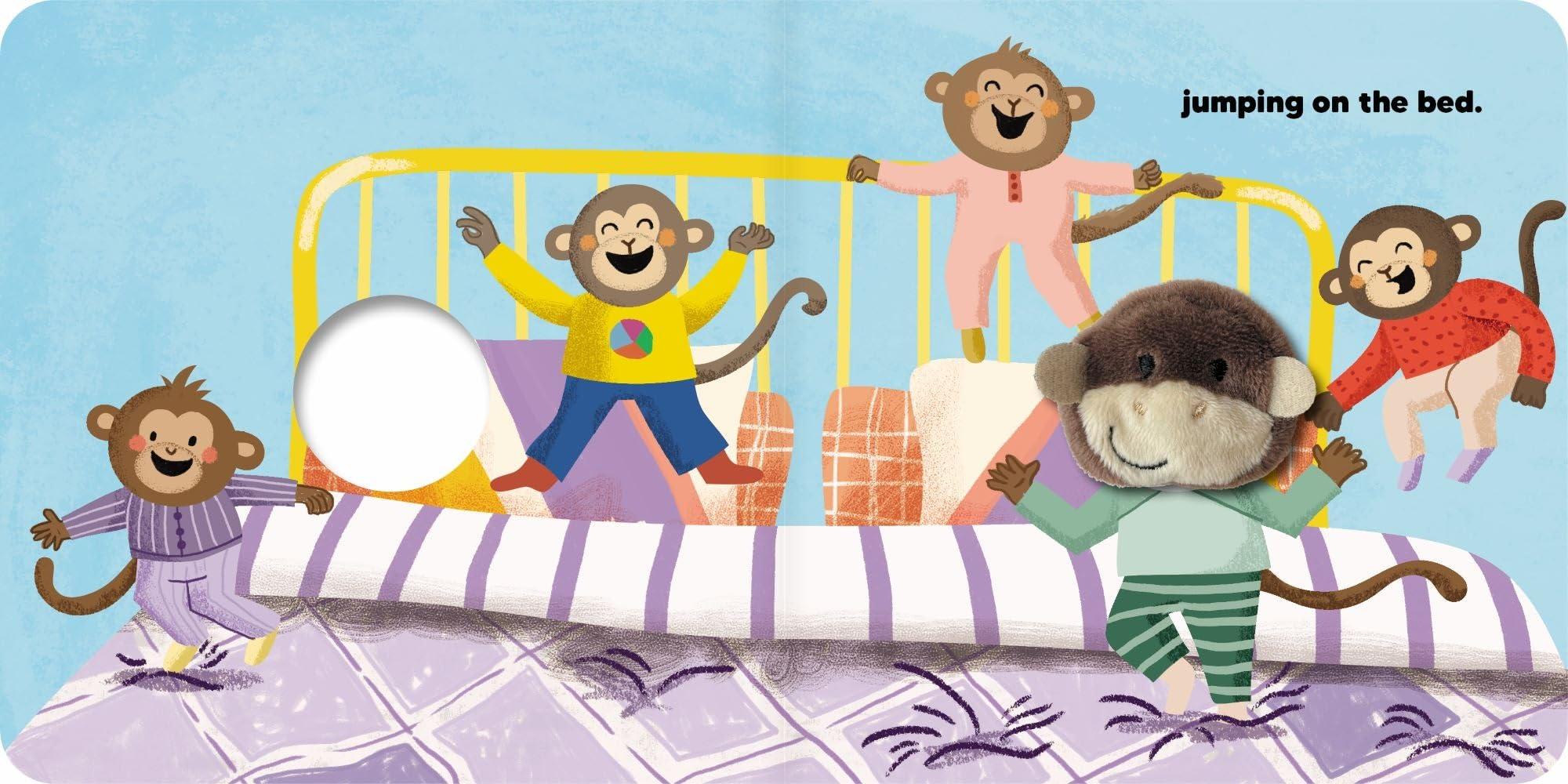 Finger Puppet Book - Five Cheeky Monkeys