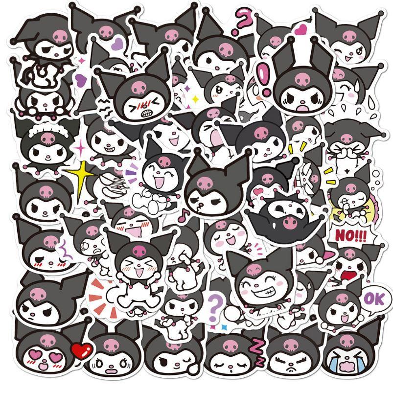 Sticker dán cao cấp Kuromi Cực COOL ms#185