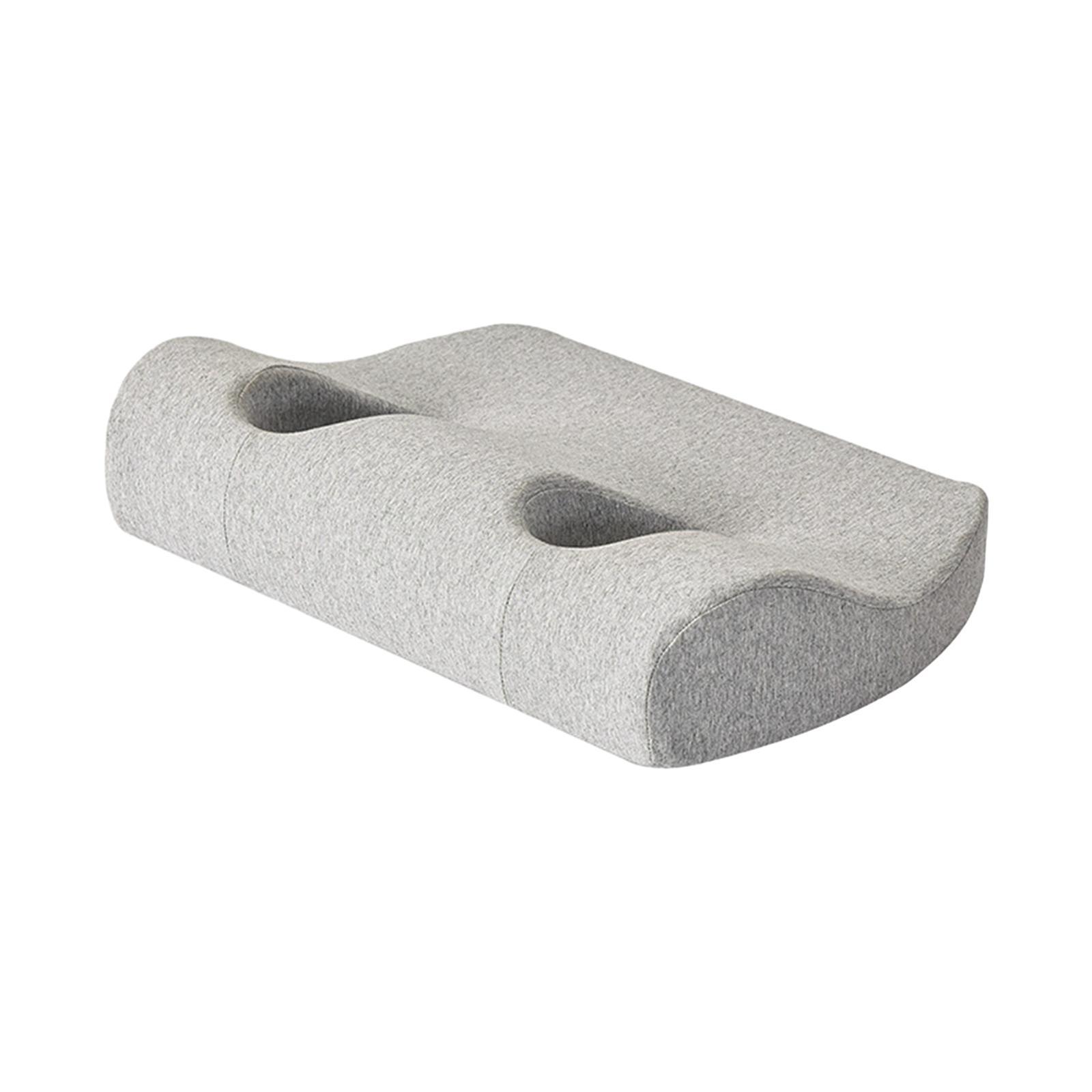 Pillow with Ear Hole Sleeping Pillow for Headphones Stomach Sleeping Earbuds