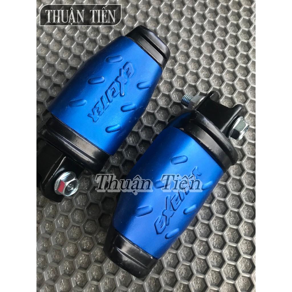 GÁC CHÂN TRƯỚC EX 135 NHÔM ĐÚC, ĐỦ MÀU