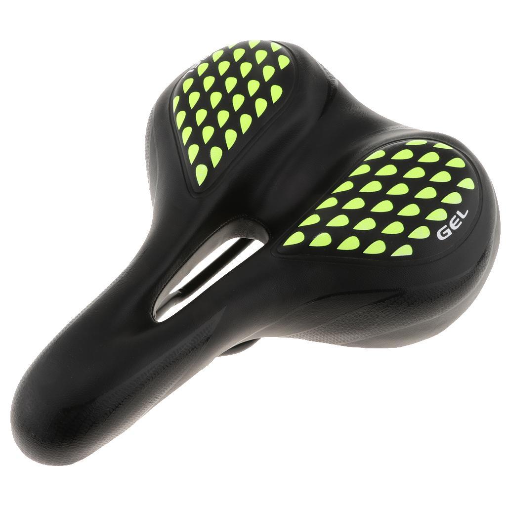 Mountain Bike Road Bicycle Racing Hollow Saddle Seat Thick and Wide Saddle