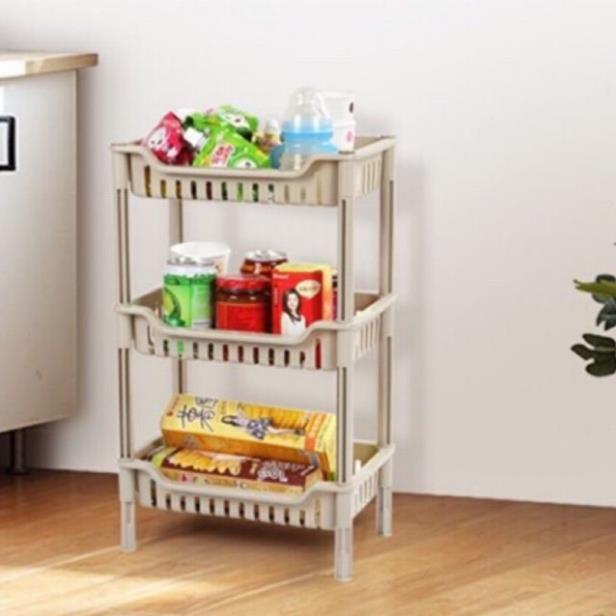 Kệ nhựa đựng đồ cao cấp hàng nhập khẩu 2 cỡ