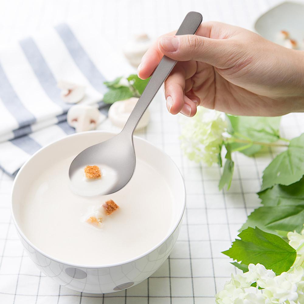 Dụng cụ muỗng ăn siêu nhẹ titanium để cắm trại & Picnic