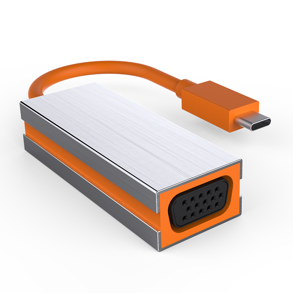 Bộ Chuyển Đổi USB-C USB 3.1 Sang VGA Cho Các Thiết Bị Có Đầu Cắm Cổng Loại C
