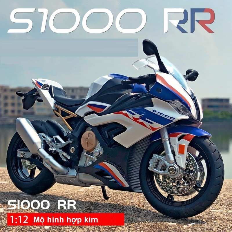 Mô hình xe motor S1000RR_Tỷ Lệ 1:12 hợp Kim cực ngầu