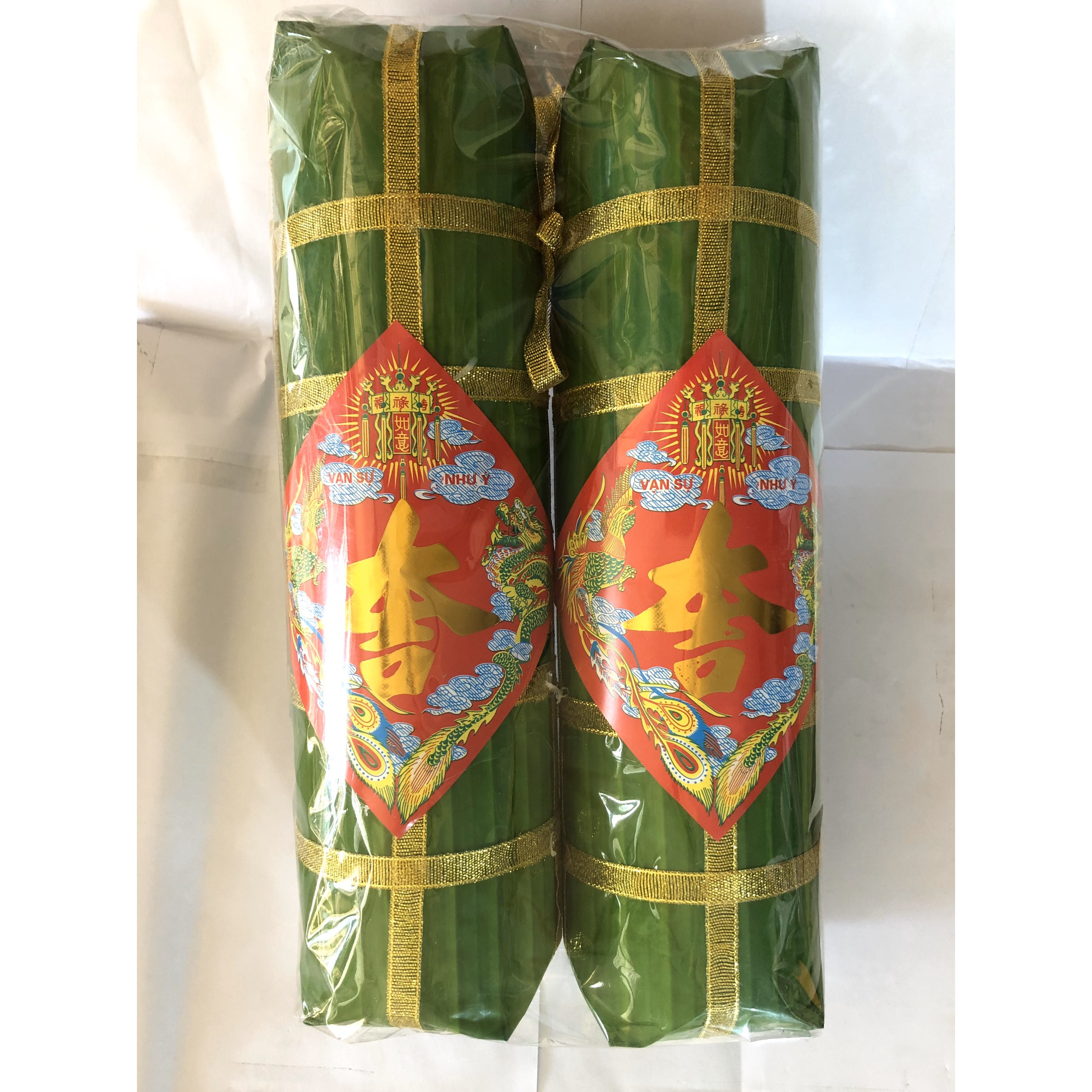 Mô hình Bánh Tét trang trí Tết  bộ 2 bánh