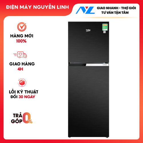 Tủ lạnh Beko Inverter 230 lít RDNT251I50VWB - HÀNG CHÍNH HÃNG