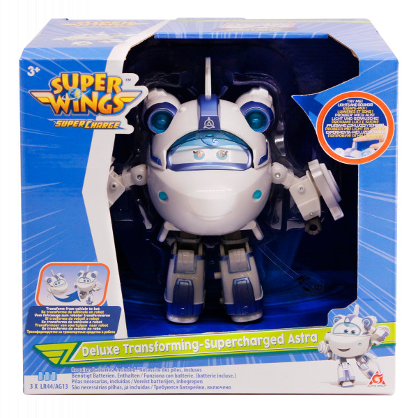 Đồ chơi mô hình SUPERWINGS Robot Biến Hình Cỡ Lớn Có Đèn Và Âm Thanh - - Astra Siêu Cấp YW740433