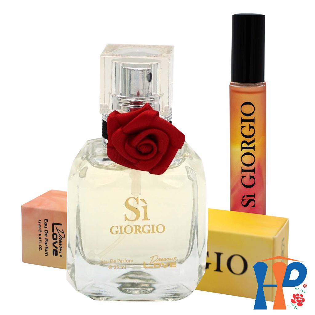 Nước hoa nữ Dream Love Sì Giorgio Eau De Parfum (for Women, hương hoa cỏ Chrype, lưu hương 7 - 12 giờ) Hani Peni