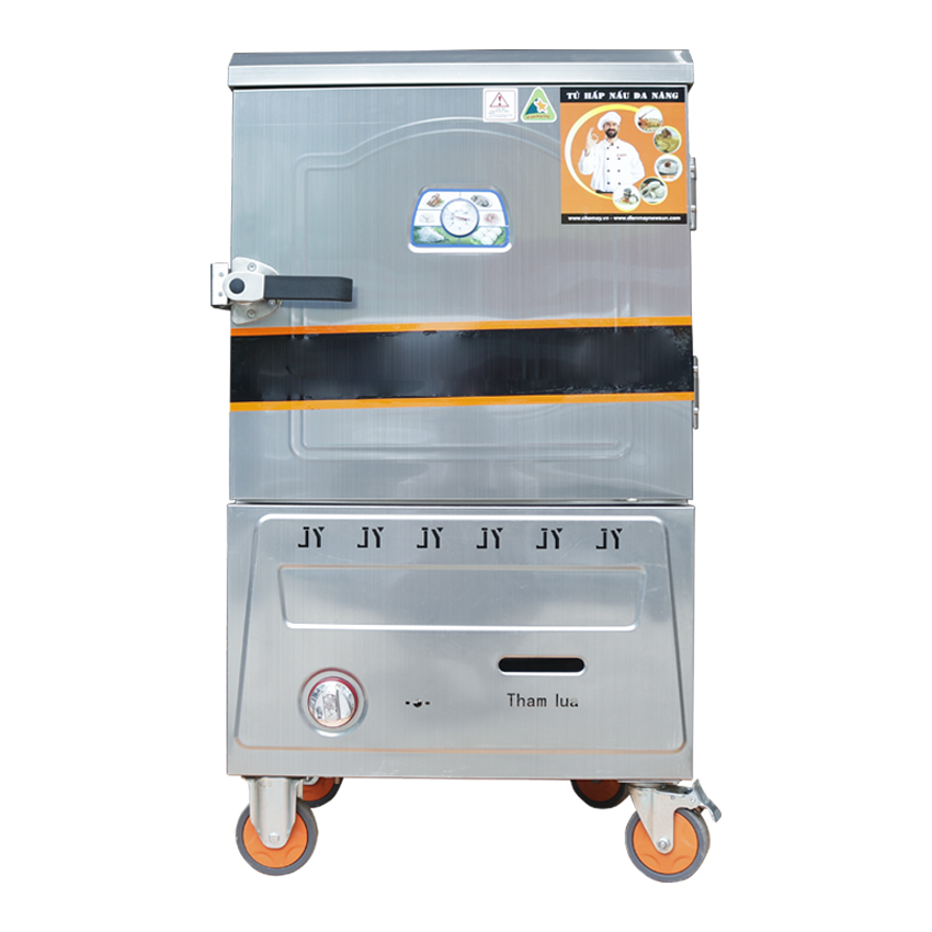 Tủ Nấu Cơm Bằng Gas 8 Khay