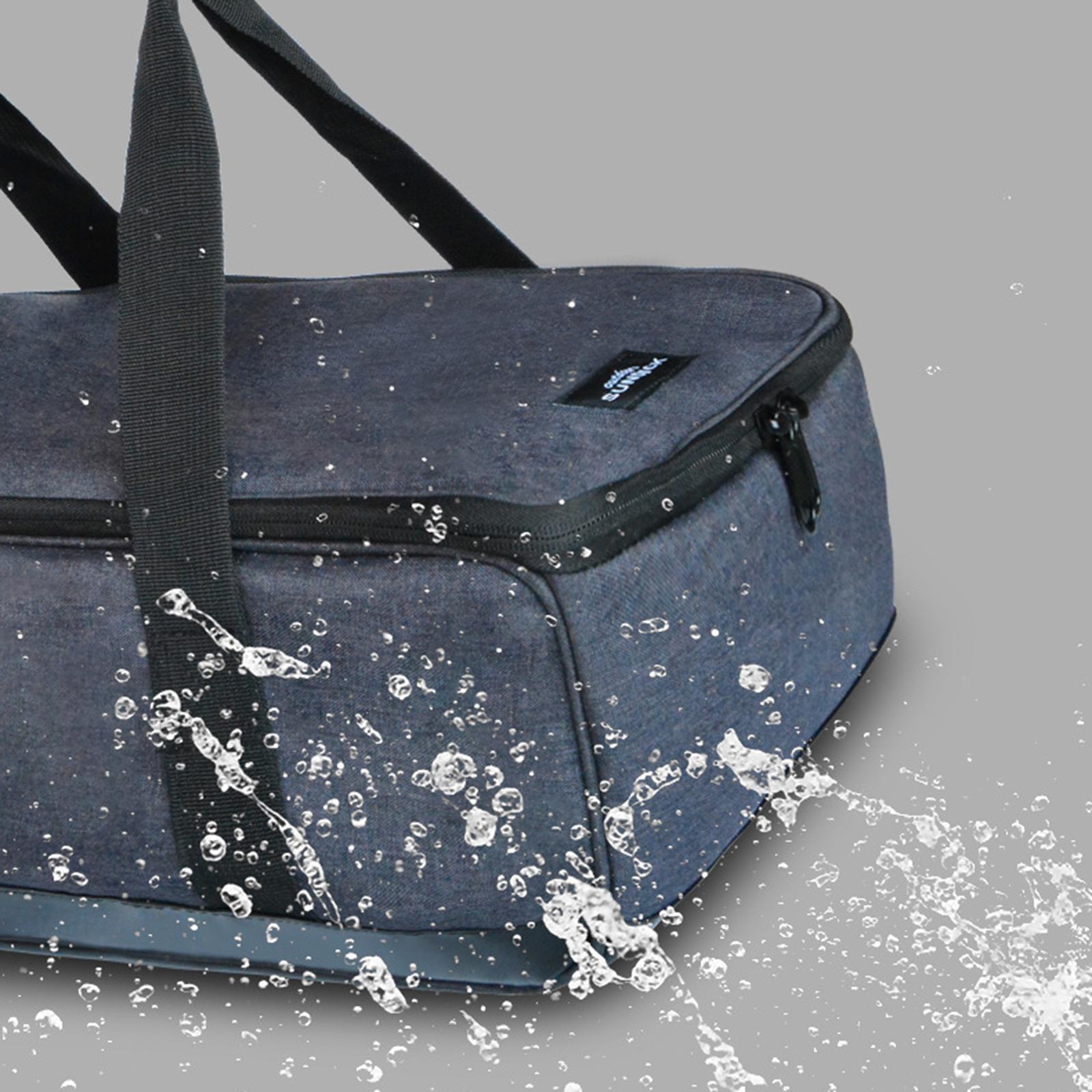 Camping Cookware Kits Carry Bag Gas Canister Pot Pan Storage Case Tote Bag