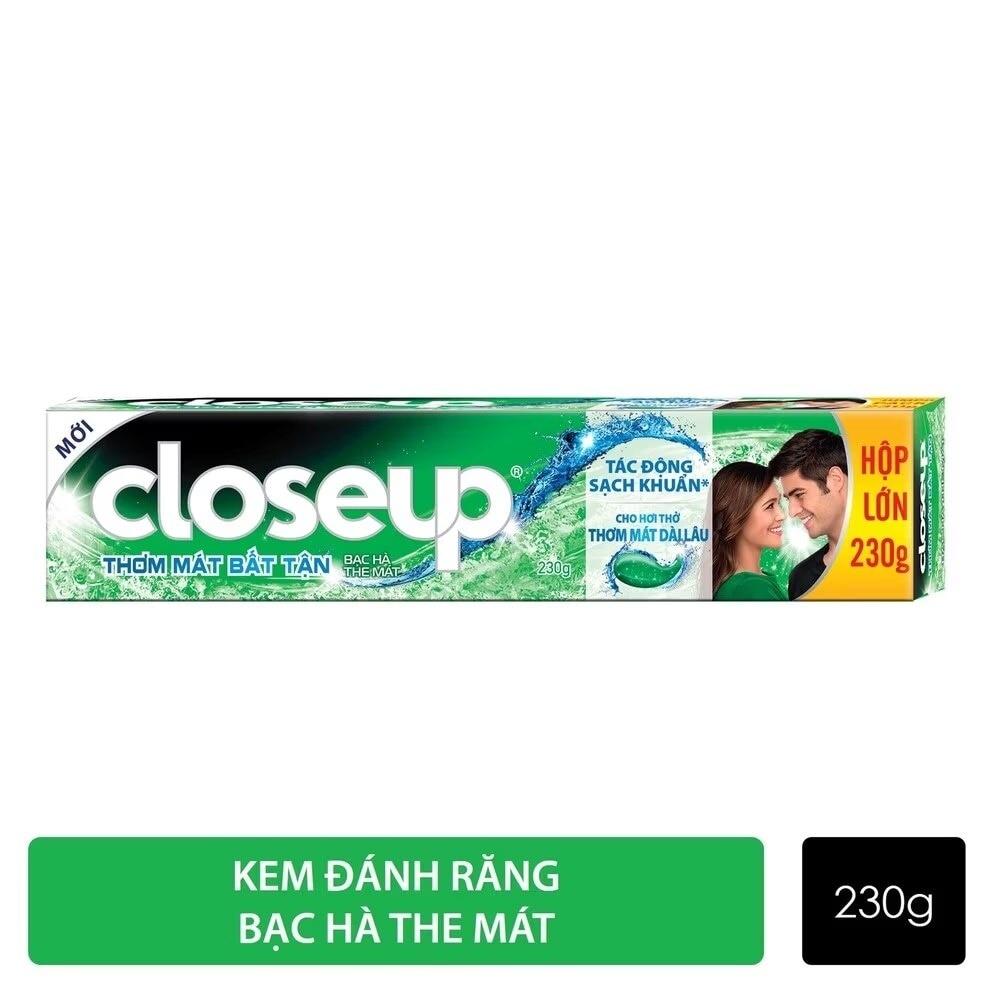 Kem Đánh Răng Closeup Everfresh Bạc Hà The Mát 230g