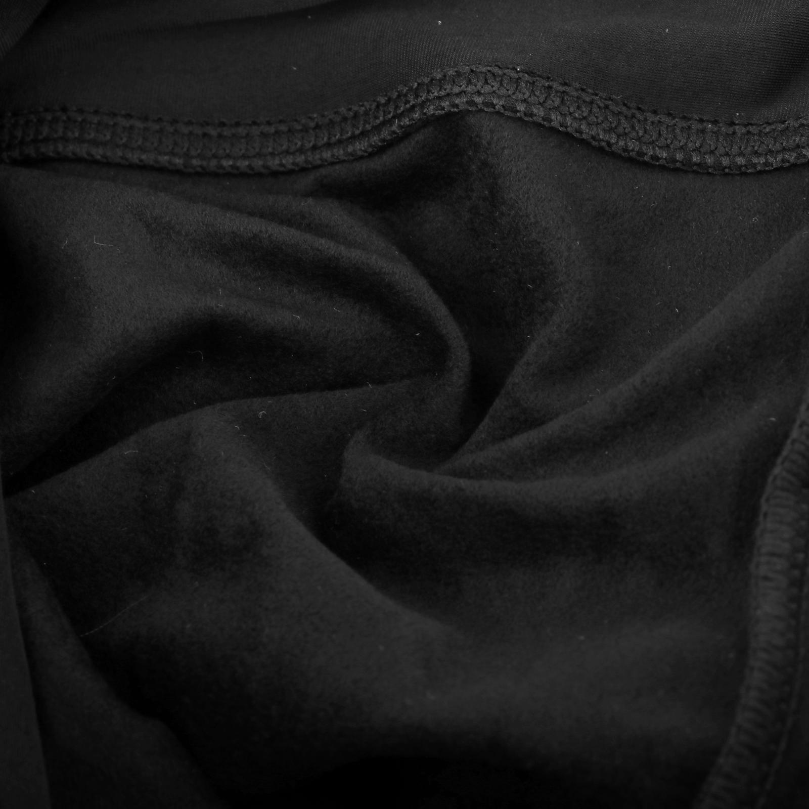 Figure Ice Figure Skating Polar Fleece Warm Pants Sportswear - Black