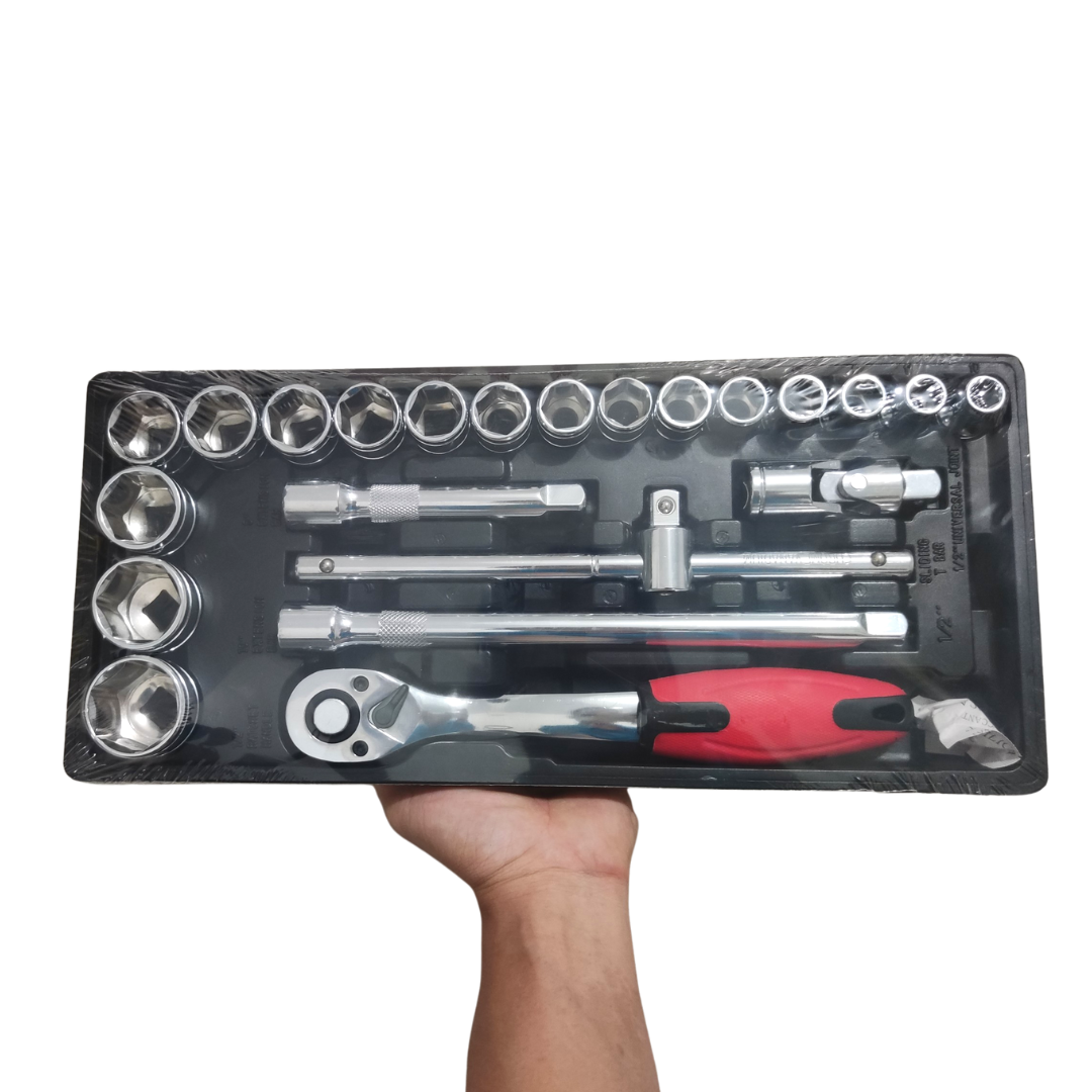 Bộ tuýp 22 chi tiết, bộ cần xiết lực 1/2" TRHN1107