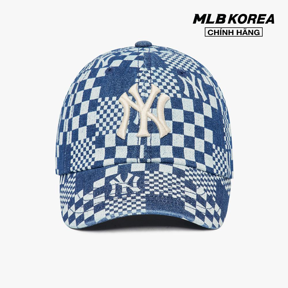 MLB - Nón lưỡi trai Checker Board Denim Ball 3ACP8602N-50BLS-F