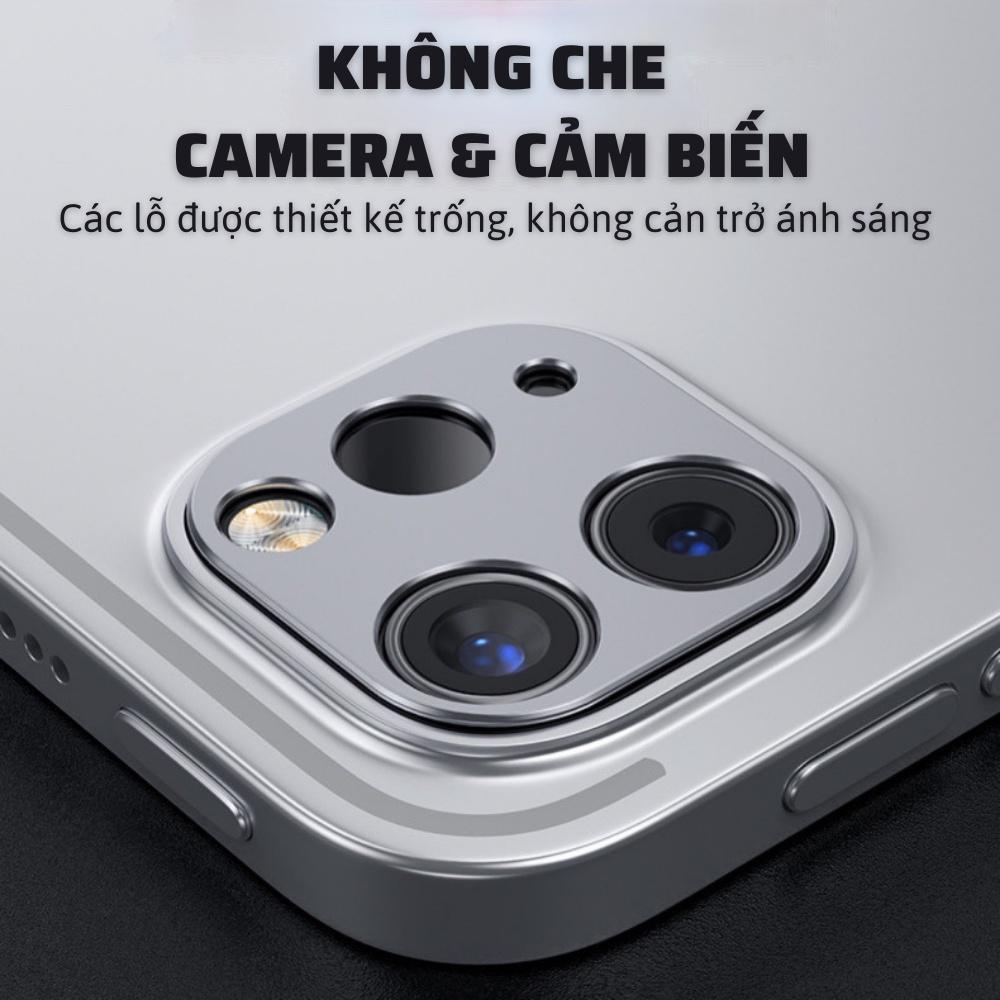 Cường lực kính cụm Camera cho iPad Pro 11/12.9 inch - Cường lực kim loại cho Camera cho iPad 11/12.9" dòng iPad năm 2020/21