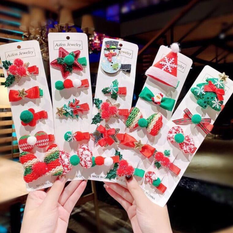 Kẹp tóc noel