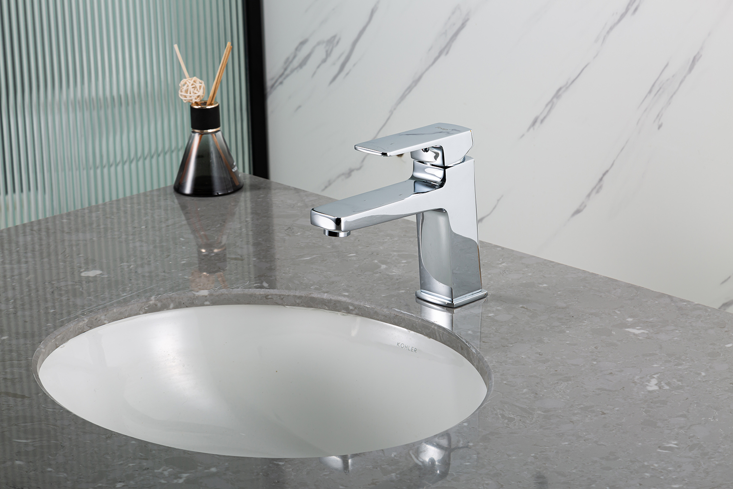 Vòi lavabo rửa mặt thấp cao cấp Frap F1090 - Hàng chính hãng