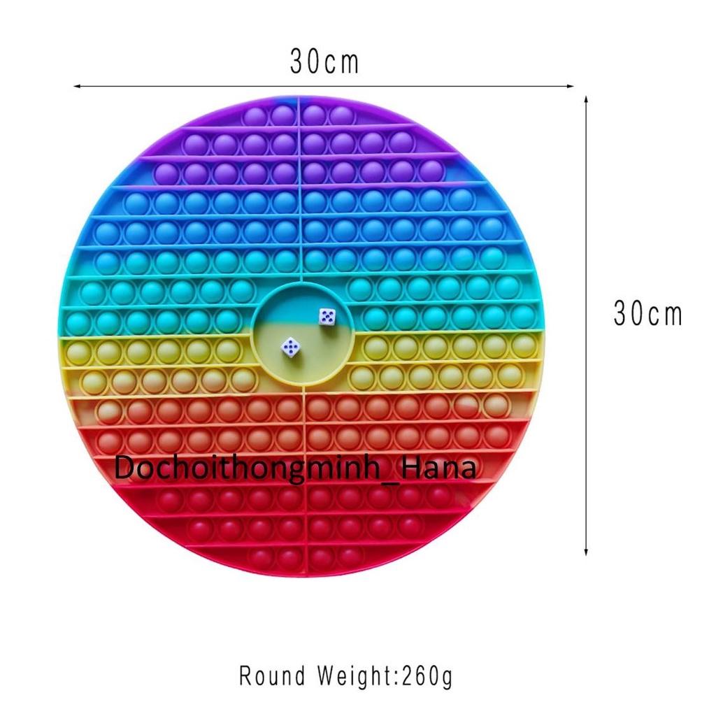 Pop it Đồ chơi bóp bong bóng giải trí Khổng Lồ Giảm căng thẳng hiệu quả cho người lớn, trẻ em