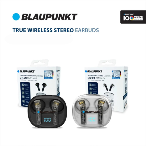 Tai Nghe Bluetooth True Wireless Blaupunkt BAT1001B- Hàng chính hãng