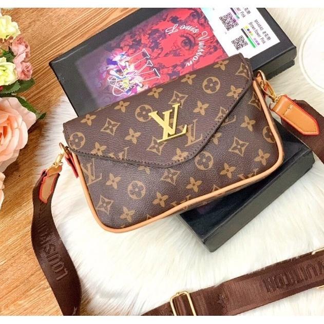 Túi xách nữ, túi đeo chéo hình phong bì thư Hottrend phong cách Hàn Quốc tặng kèm ví nhỏ xinh xắn