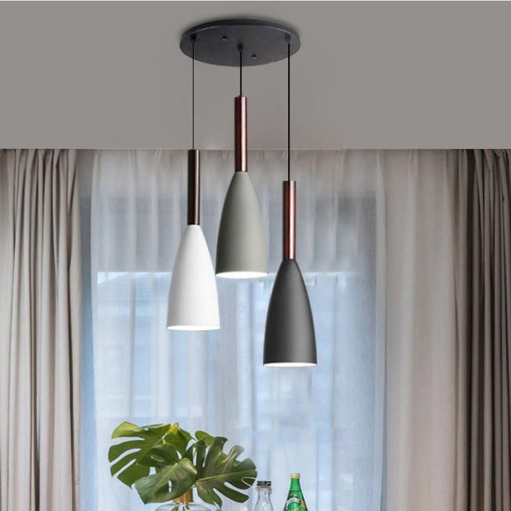 Bộ đèn thả bàn 3 bóng cao cấp