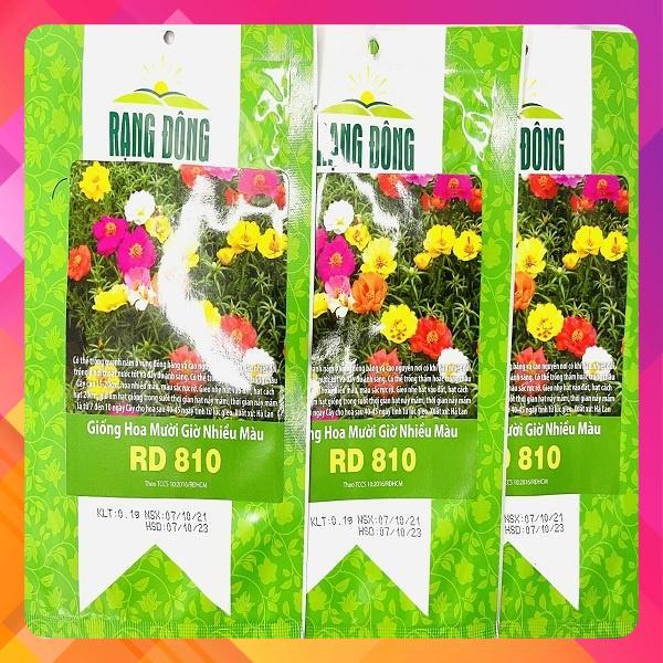 Hạt giống hoa mười giờ nhiều màu RD 810