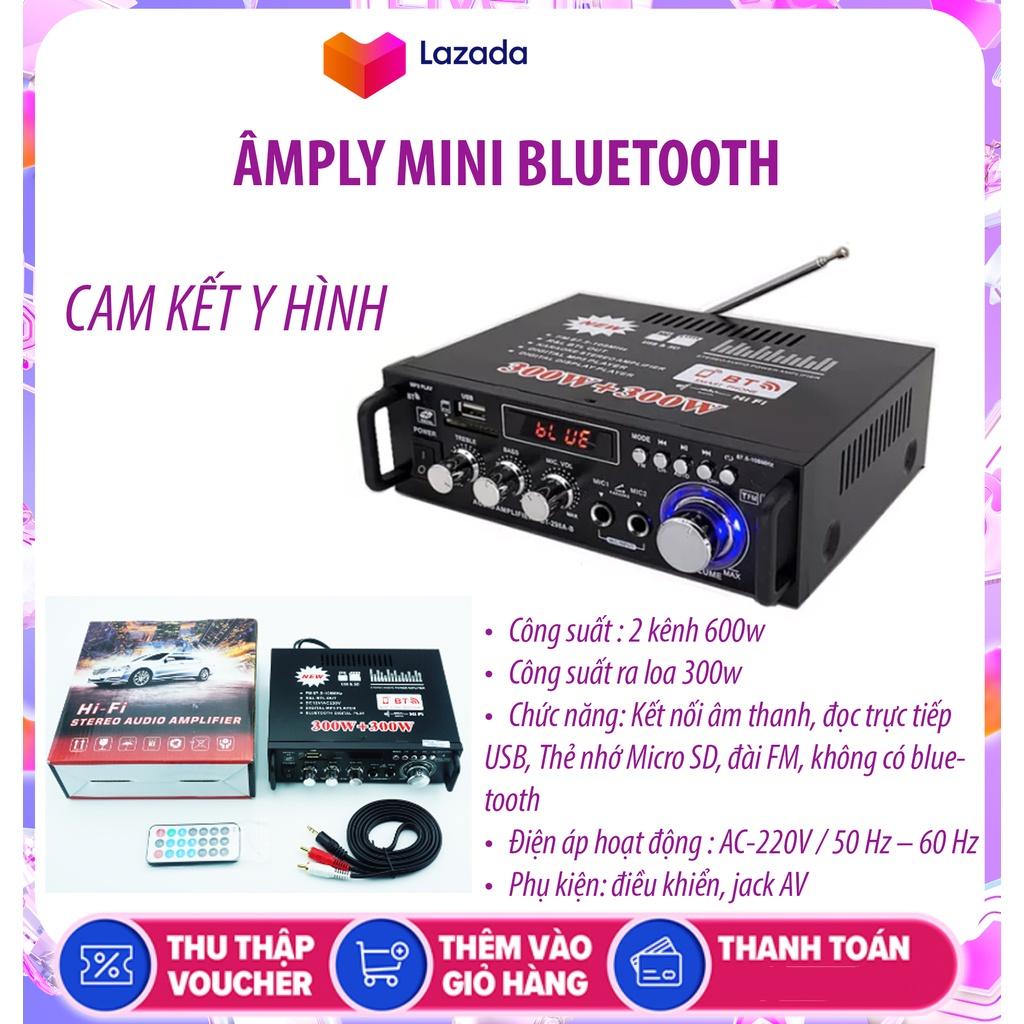 amply karaoke mini,amply mini bluetooth,âm ly kentiger,BT-298A,Chống hú,Bảo hành 12 tháng