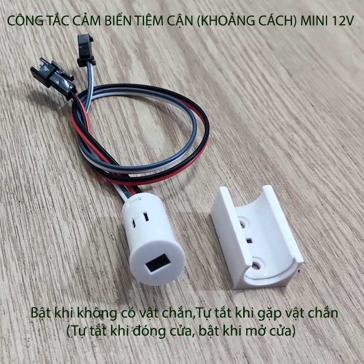 Công tắc cảm biến tiệm cận thông minh 12V-36W, tự tắt khi đưa tay lại gần hoặc có vật cản