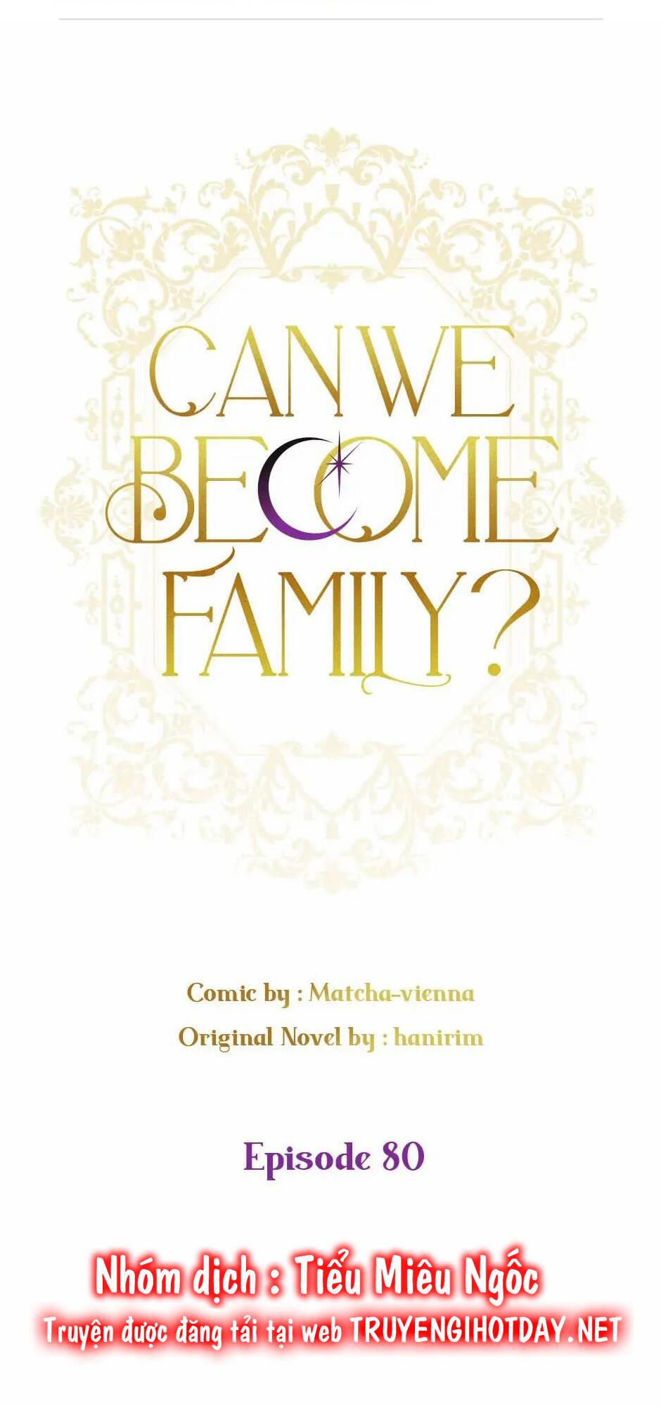 chúng ta có thể trở thành gia đình được không? chapter 80 3