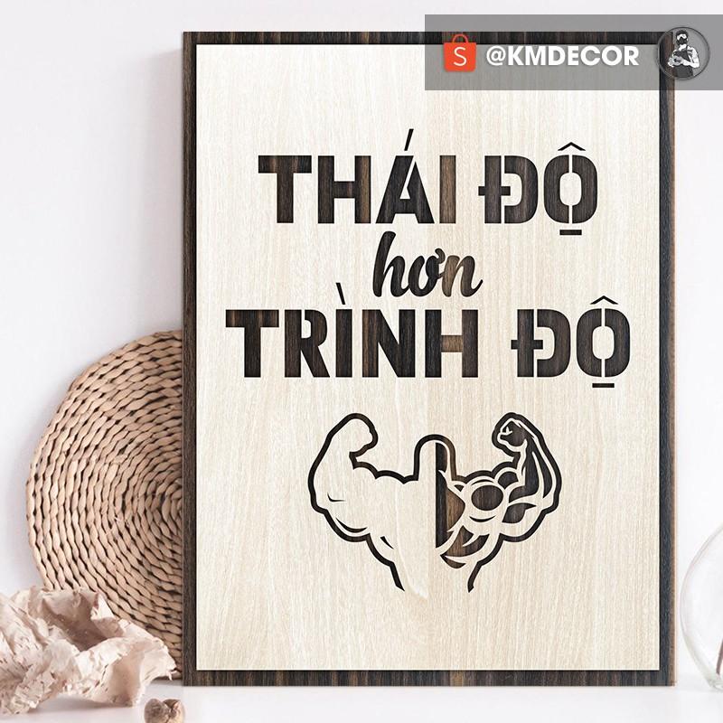 Tranh treo tường gỗ, tranh văn phòng