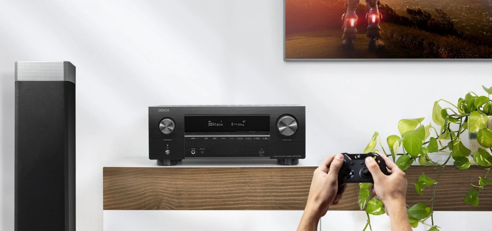 Amply Denon AVR-X2700H , hàng chính hãng, 8K, 7.2 KÊNH- new 100%