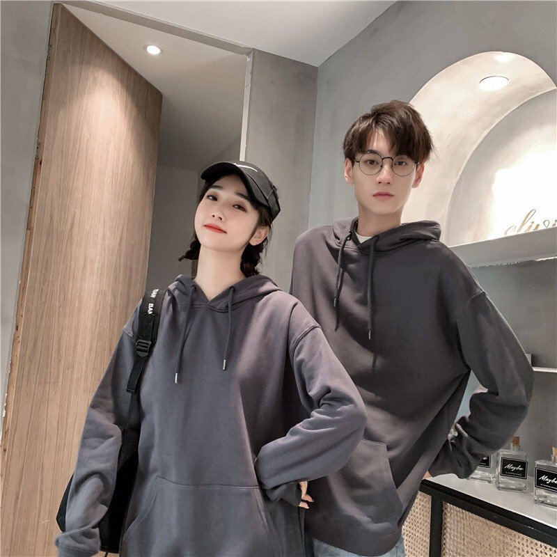 Áo khoác hoodie trơn form rộng chất Nỉ Ngoại Dày dặn 3 Màu Nam Nữ Ulzzang Unisex, mẫu hoddie hot nhắt năm G5