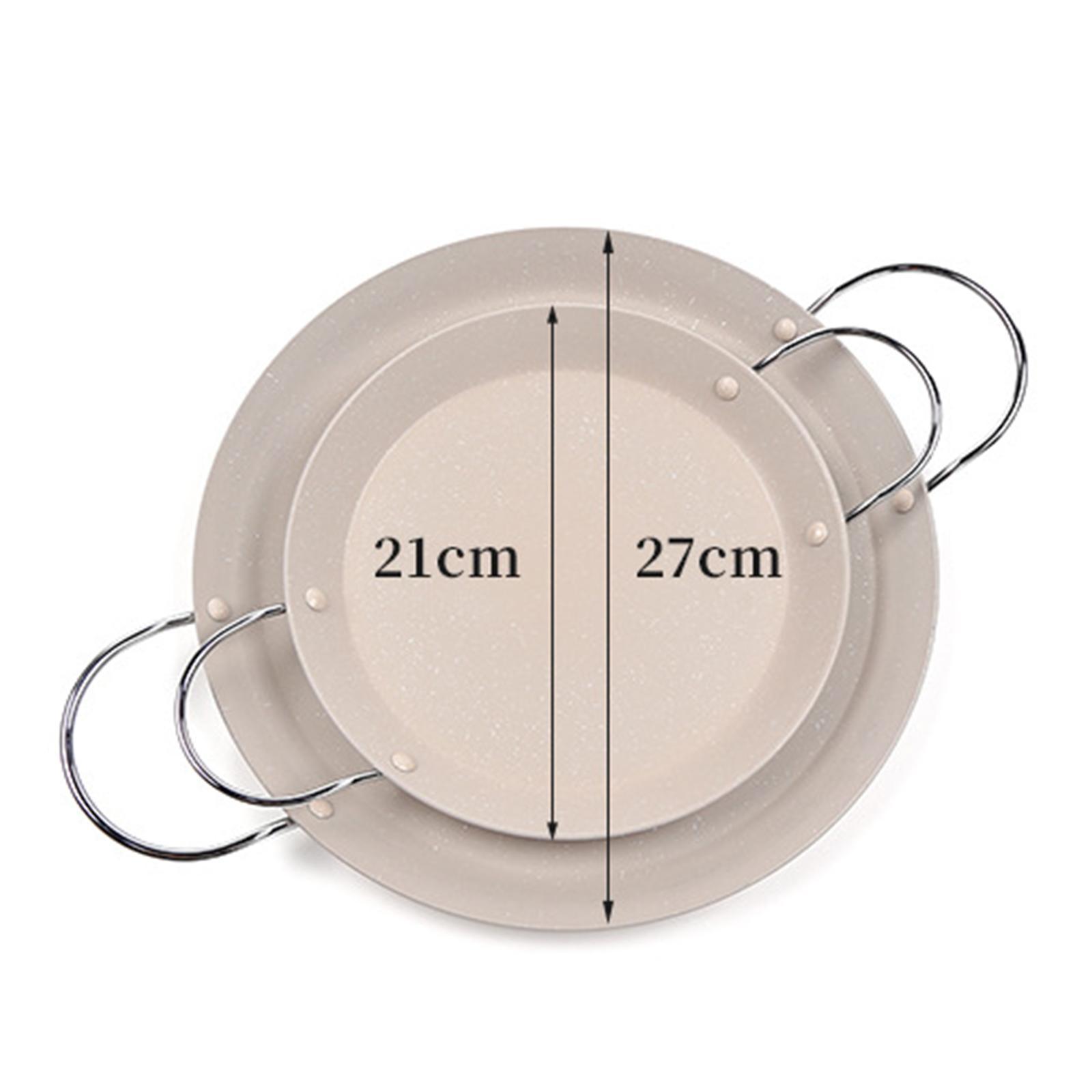 Camping Frying Pan Fry Pan Cooker Equipment Aluminum Alloy Flat Griddle Pan Skillet for Picnic Outdoor Indoor Camping Cooking